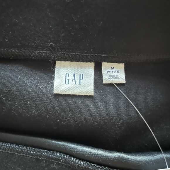 GAP faux leather/jersey pull on skirt size M/P - Picture 3 of 9
